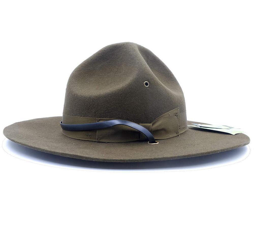 4635 Military Campaign Hat Drill Sergeant Instructor Mountie Ranger Hat